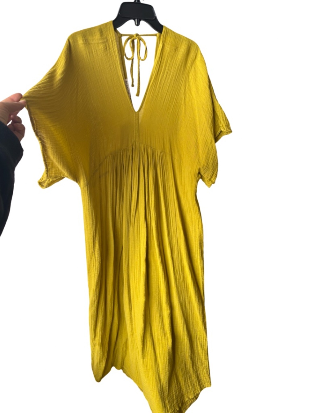 GAUZE DESIGNER EMPIRE WAIST SUNDRESS